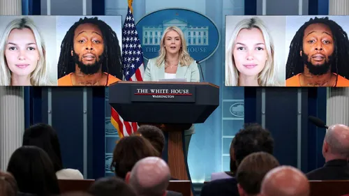 white-house-press-iryna-zarutska-karoline-leavitt